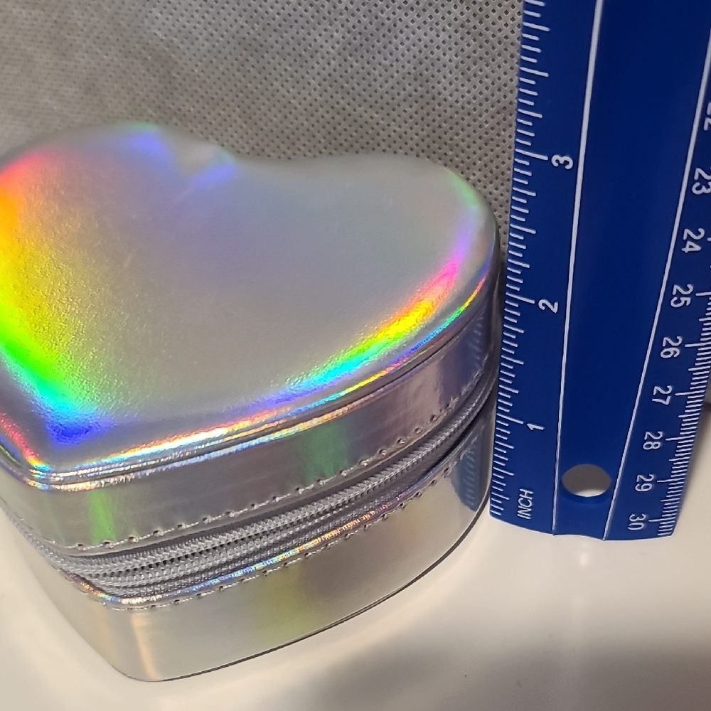 Holographic Heart Jewelry Case (A11-X) - Picture 4 of 4